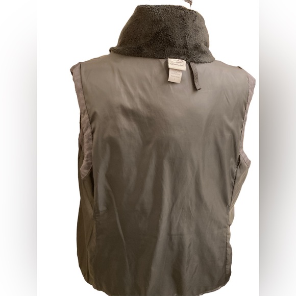 Puffer Vest Jacket Snow Ski Wear by Champion Large Gray & Black EUC - Picture 13 of 15